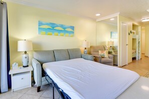 1 Schlafzimmer, Schreibtisch, WLAN, Bettwäsche