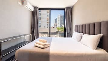 Departamento de lujo (9A) | 1 habitación, ropa de cama de alta calidad y edredón