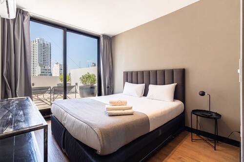 Appartement (9A) | 1 chambre, literie de qualité supérieure, couette en duvet d'oie