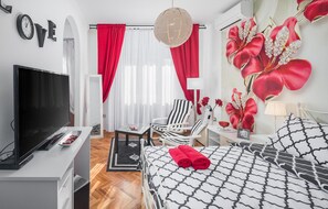 1 Schlafzimmer, kostenloses WLAN, Bettwäsche