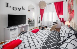 1 Schlafzimmer, kostenloses WLAN, Bettwäsche