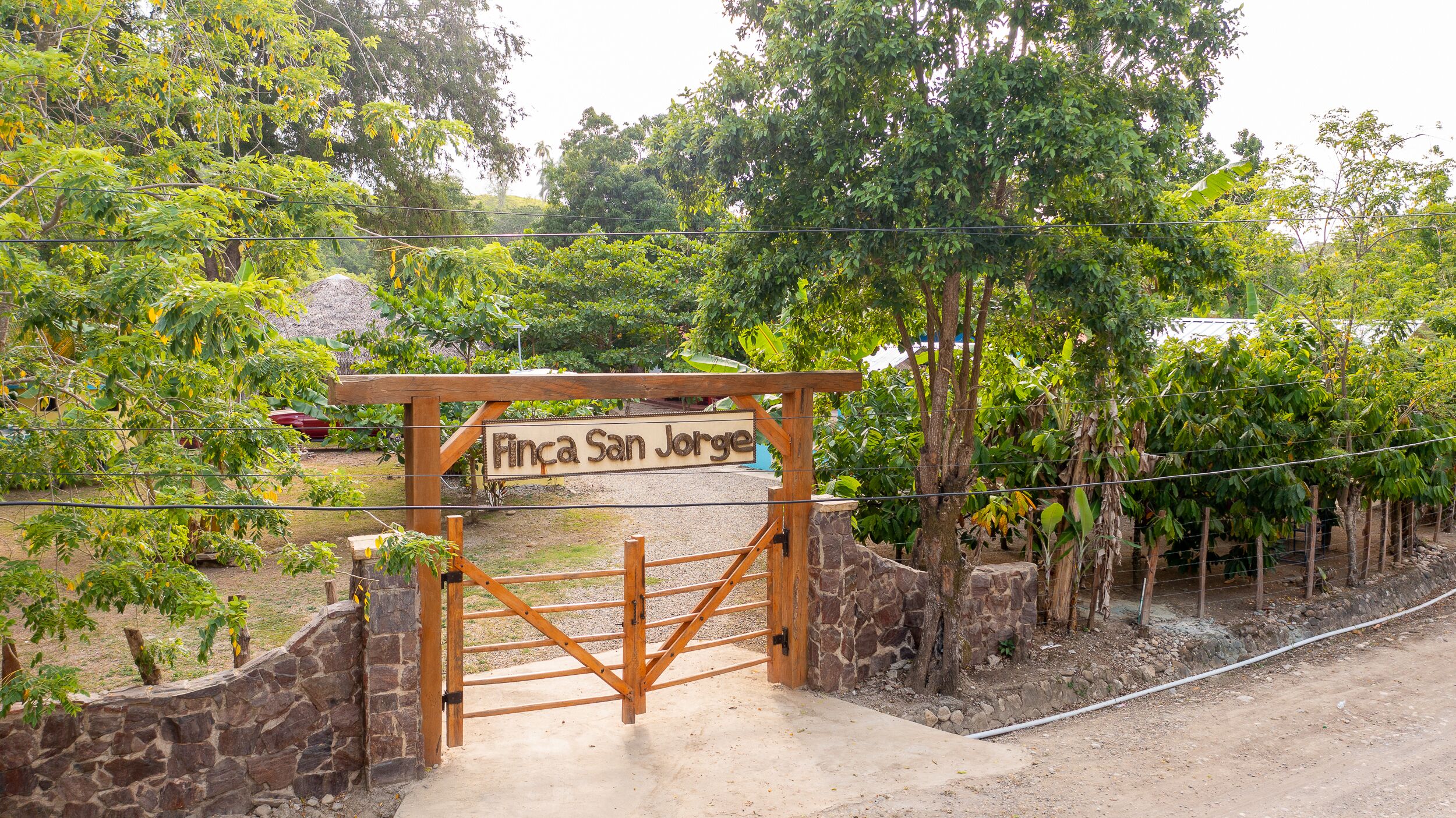 Enceinte de l’hébergement