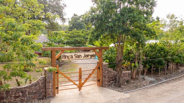 Enceinte de l’hébergement