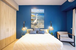 4 slaapkamers, een strijkplank/strijkijzer, wifi, beddengoed