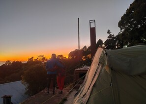 Vistas al campo desde el alojamiento