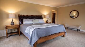 3 slaapkamers, een bureau, een strijkplank/strijkijzer, gratis wifi