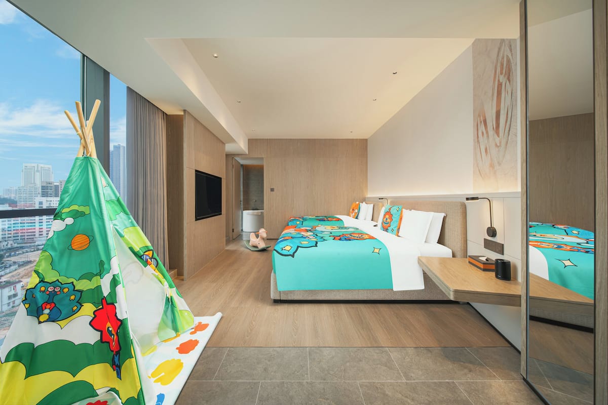 Premium-rum - flera sängar (Kids Theme) | Sängtillbehör av högsta kvalitet, duntäcken och bäddmadrasser