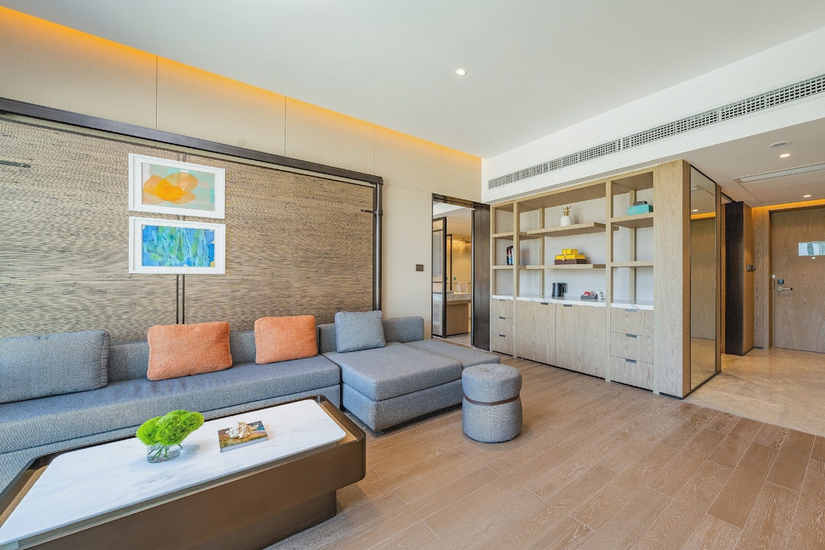 Suite, 1 habitación | Ropa de cama de alta calidad, edredón y camas con pillow-top