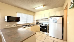 Microwave, oven, stovetop