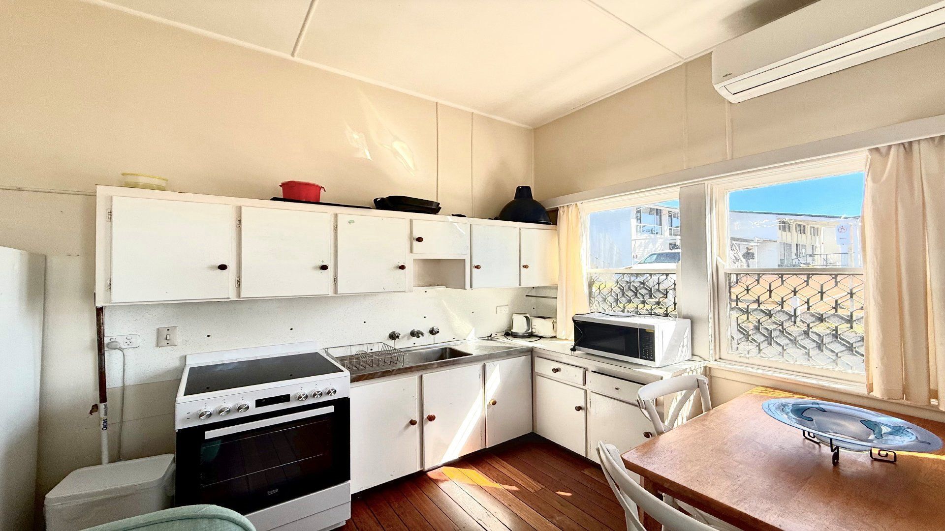 Microwave, oven, stovetop, toaster