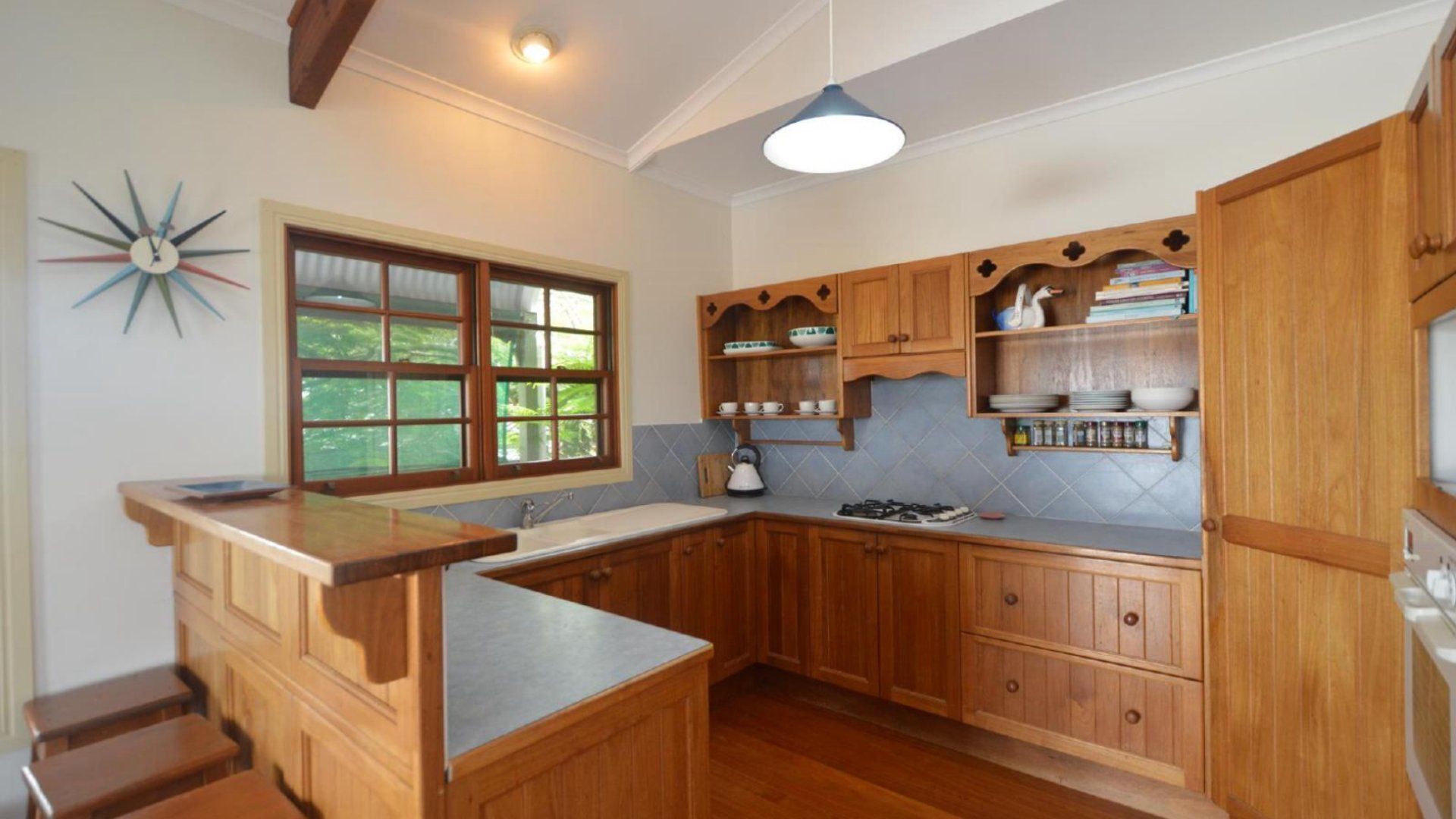Microwave, oven, stovetop, toaster