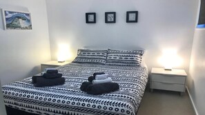 2 habitaciones, wifi gratis y ropa de cama
