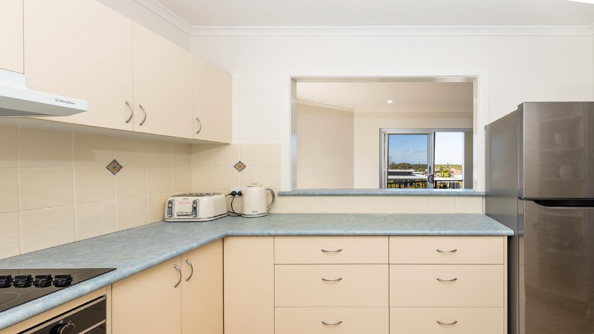 Microwave, stovetop, dishwasher, toaster