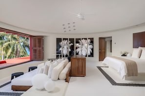 7 bedrooms, desk, iron/ironing board, travel cot - Stunning 7-Bd Beachfront Villa, Golf, Spa & Beach Club — Chef & Butler Incl. (Punta Mita)