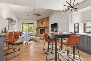 House, Multiple Beds, Pool Access, Mountain View (Casa de Arcos) | Dining - Casa de Arcos - Private Hot Tub (Palm Springs)