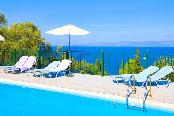 2 bedrooms - Antigoni Villa Tria in Longos (Paxos)