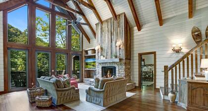 Sparkling Waters Lakefront Retreat | Scenic Lake Glenville & Mountain Views With Hot Tub