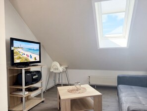 Televisión, tenis de mesa y estéreo 