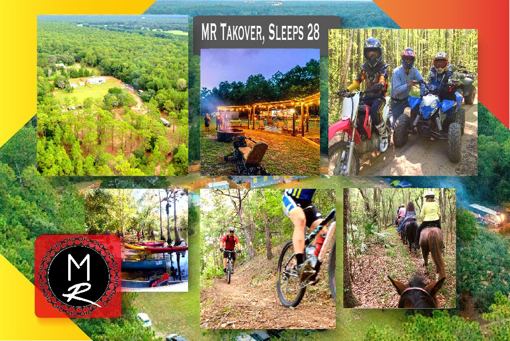 Epic Outdoor Adventures & Experiences Await Your Group at Moto Ranch! Sleeps 28