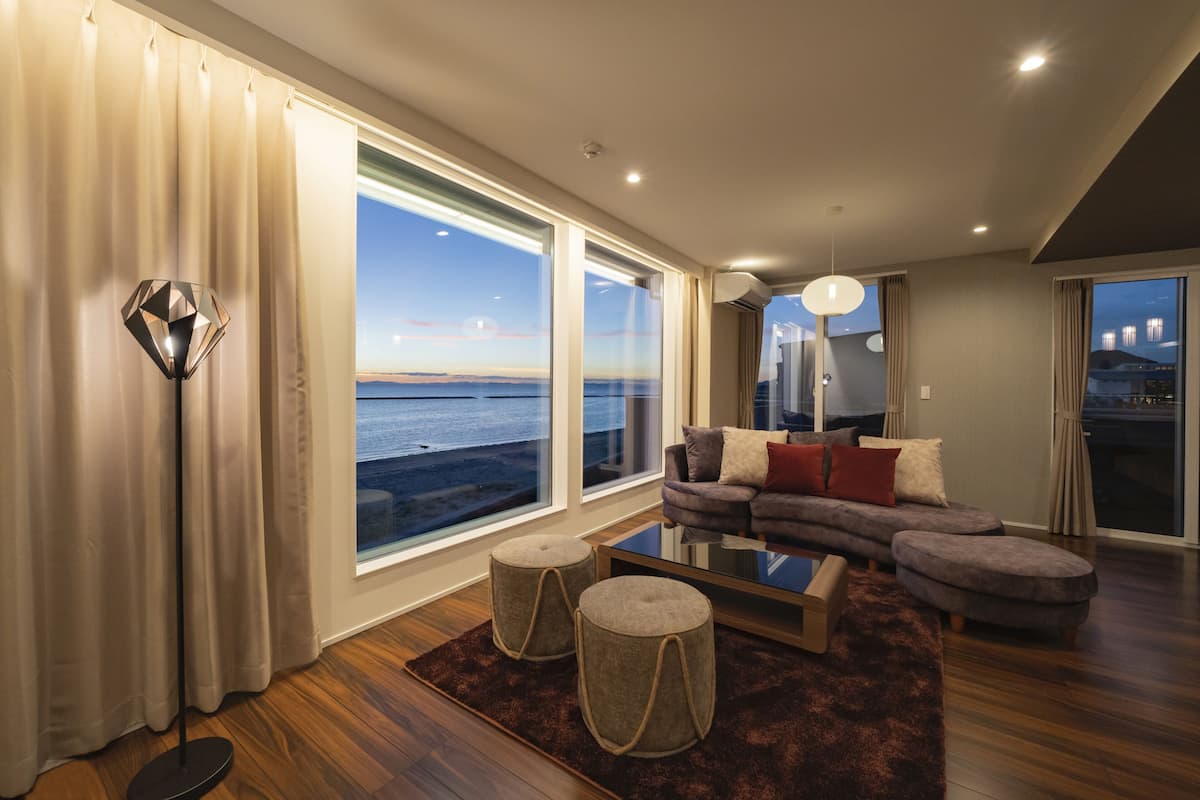 프리미어 빌라, 금연 (Suite Ocean View Villa, 8 beds) | 침대 시트