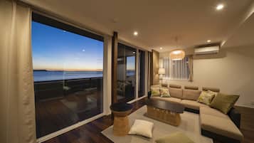 Premier-villa - ikke-ryger (Dog Suite Ocean View Villa, 8 beds) | Sengetøj