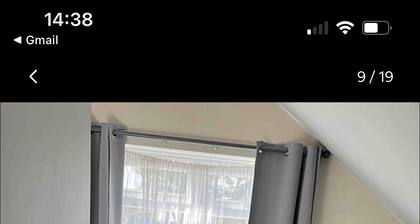 Double room with a small kitchen