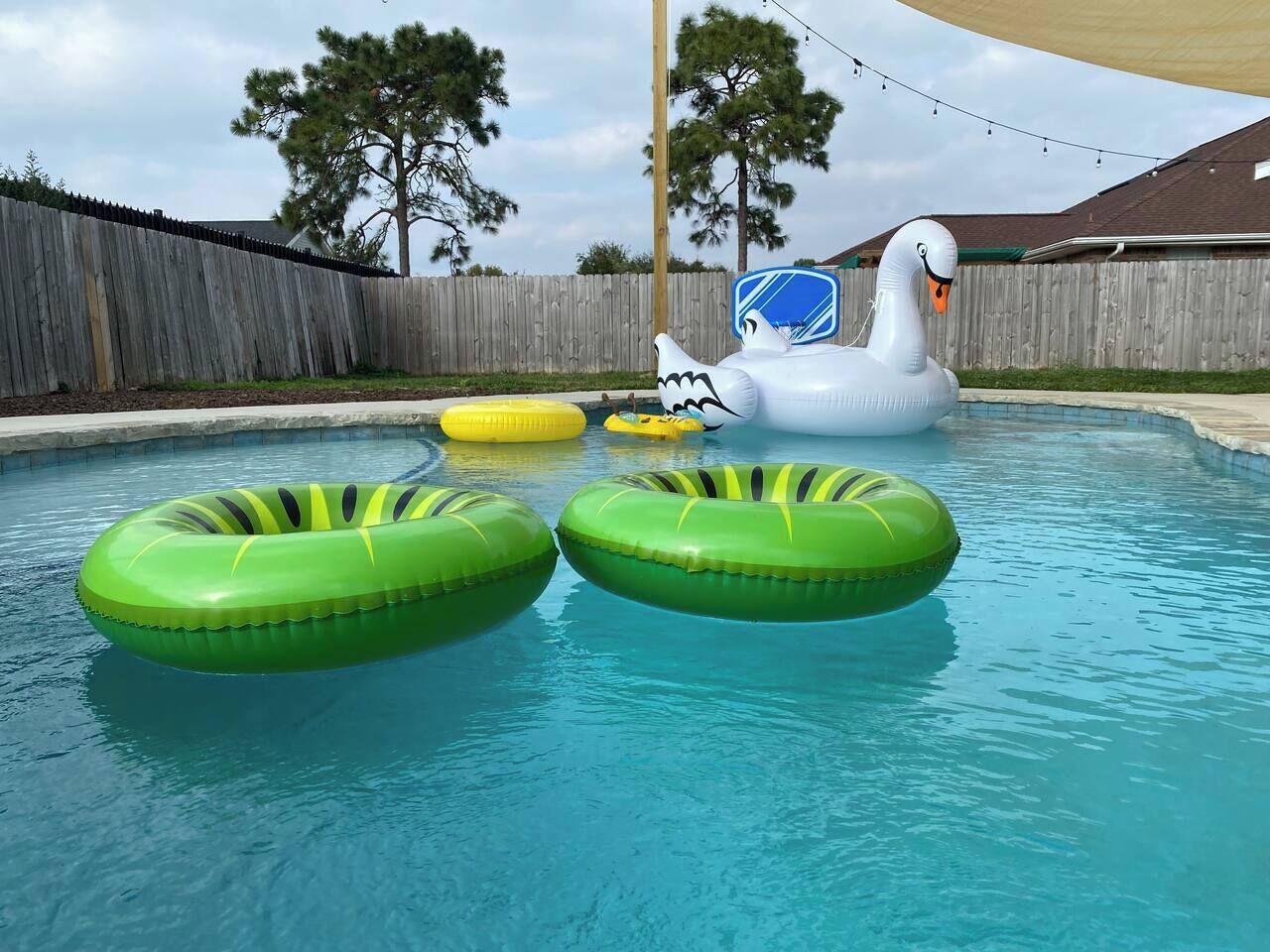Indoor pool, a heated pool