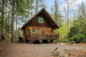 Exterior - Exquisite and Comfy Riverside Retreat, Huge Deck, Two Fire-Tables, BBQ, New Décor and Furnishing (Washougal)