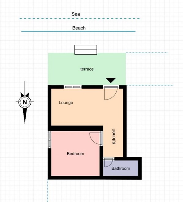 Hus | 1 sovrum