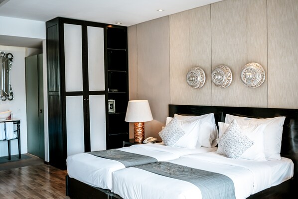 Villa, 2 chambres | Coffre-fort, accès au Wi-Fi (inclus), literie fournie