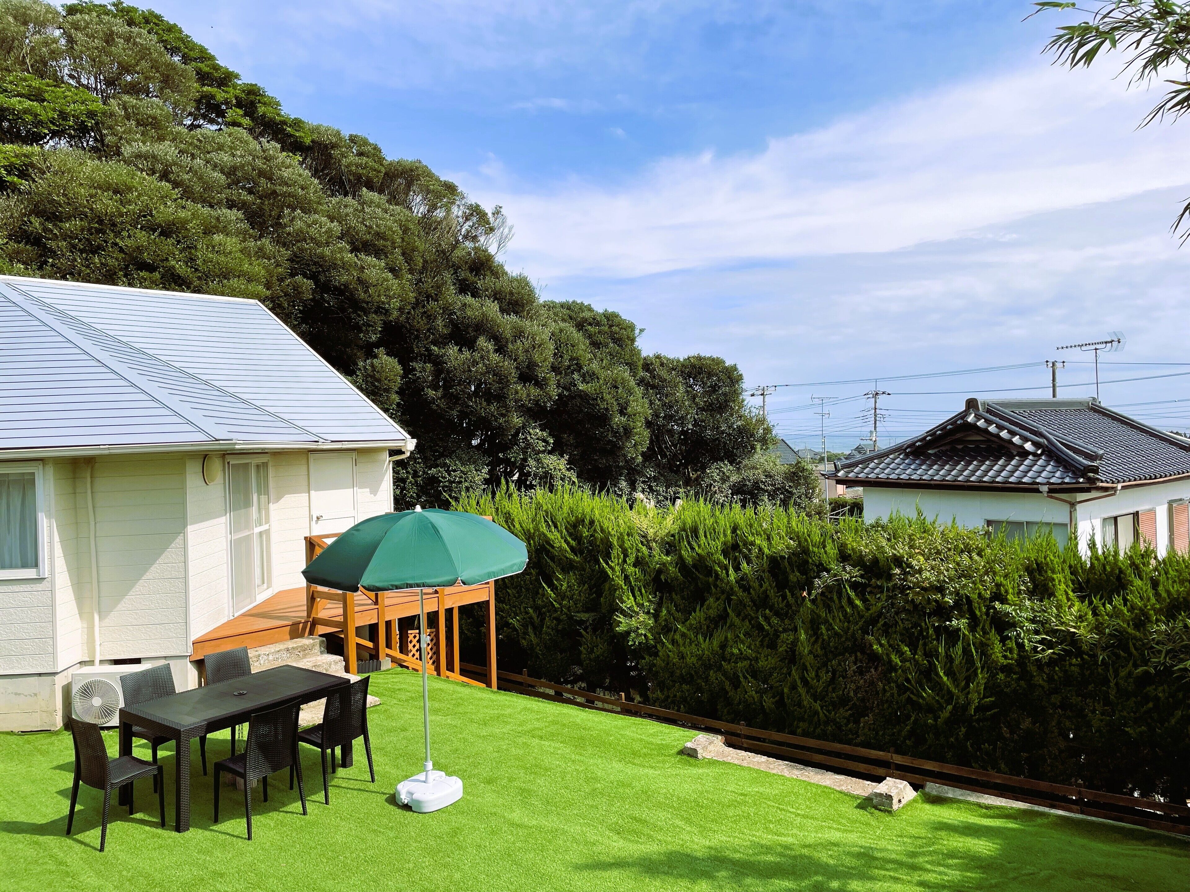 เบสิกวิลล่า | ลานระเบียง/นอกชาน