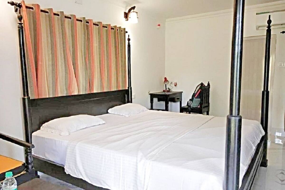Chambre classique double | Accès au Wi-Fi (inclus), literie fournie