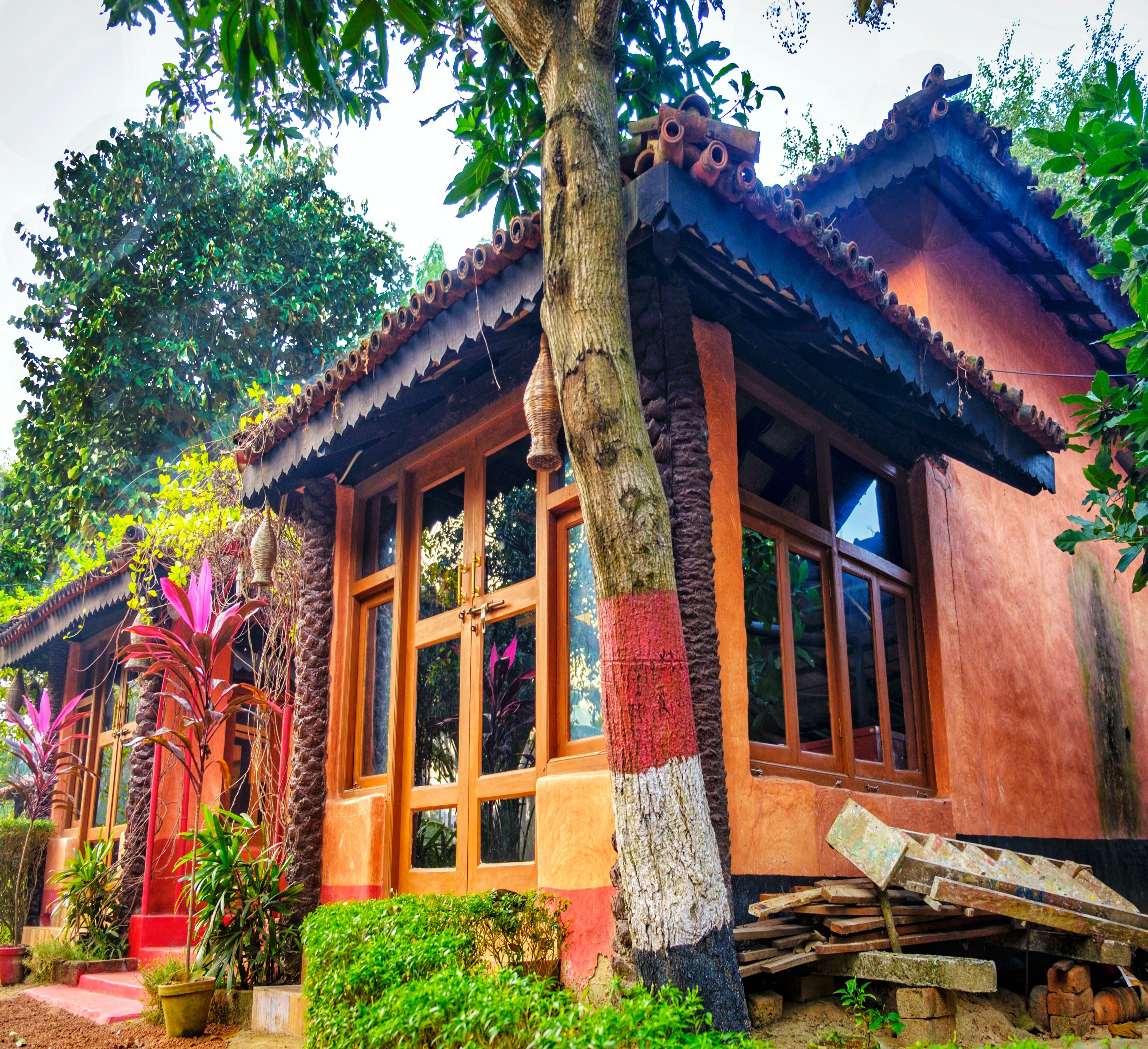 Mud Bungalows | Front of property