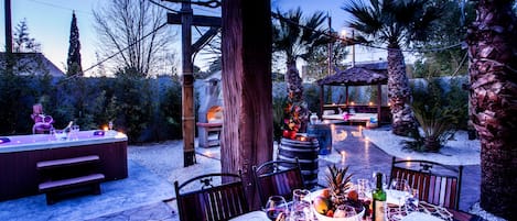 Restaurante al aire libre