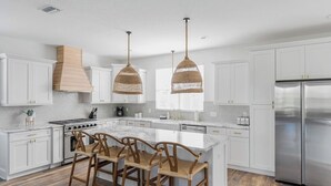 Coffee/tea maker, fridge, microwave, stovetop - Shore to Please - Heated Pool/Hot Tub/Oceanview (St. Augustine)