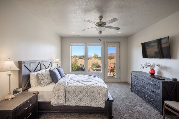 4 habitaciones, tabla de planchar con plancha y wifi gratis 