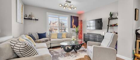 Smart TV, video-game console, DVD player, books