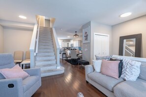 Smart TV, video-game console, DVD player, books