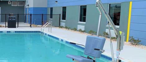 Seasonal outdoor pool