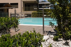 Una piscina climatizada