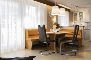 Dining - Holiday Apartment "Apartment Wieser 2" with Mountain View, Heated Pool & Wi-Fi (Appiano sulla Strada del Vino)