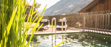 Una piscina climatizada