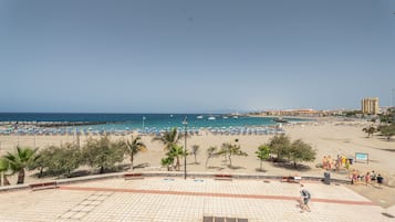 Vlak bij het strand