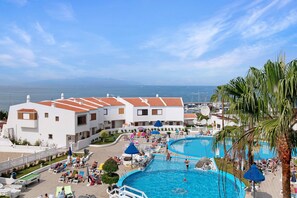 Una piscina riscaldata