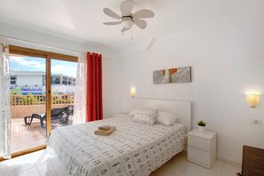 2 bedrooms, iron/ironing board, free WiFi, bed sheets - Holiday Apartment 'Los Geranios 304' with Shared Pool, Private Terrace and Wi-Fi (Adeje)
