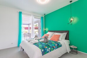 3 chambres, fer et planche à repasser, lit parapluie, Wi-Fi gratuit