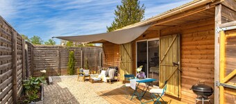Chalet "in Medoc 3" with Private Garden & Wi-Fi