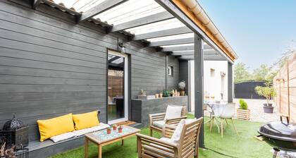 GĂźte bien ĂȘtre avec sauna et spa