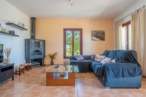 TV, fireplace, table tennis