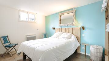 3 chambres, fer et planche Ă repasser, Wi-Fi gratuit